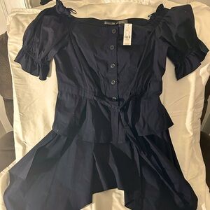 NY&C High Low Black Top BRAND NEW WITH TAGS